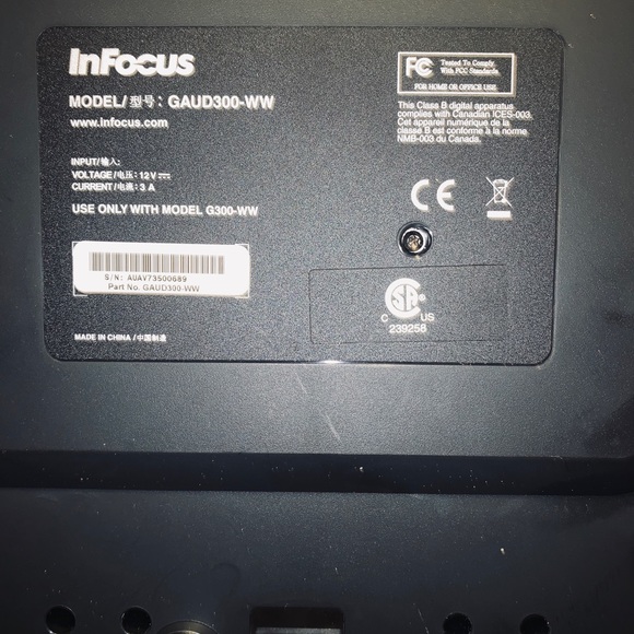 InFocus DLP gaming projector. RARE!!! - Picture 7 of 8